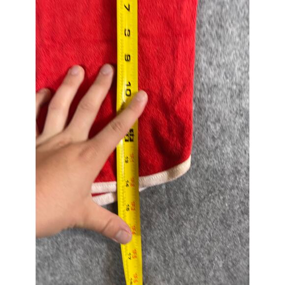 Vintage Girls Toddler Tank Top 3T Red White Round Neck Minimalist Casual Summer - Picture 3 of 3